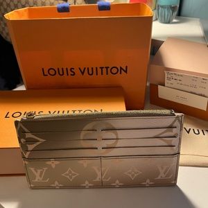 Louis Vuitton Khaki Sunset wallet